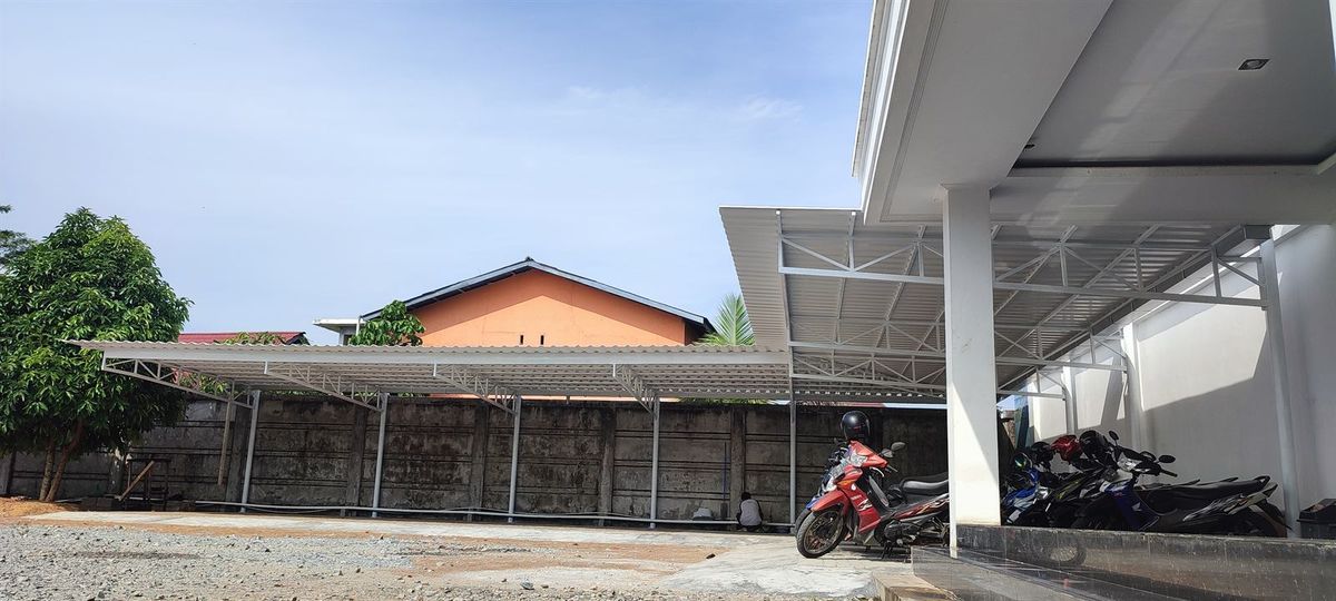 kanopi pak erik podomoro - Dokumentasi Proyek